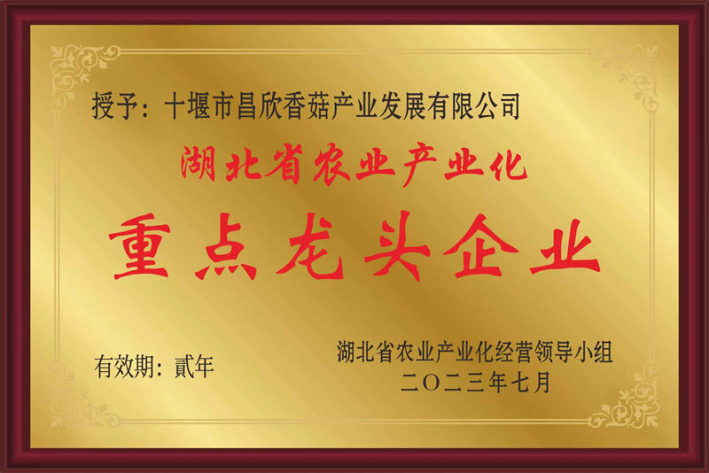 湖北省農(nóng)業(yè)產(chǎn)業(yè)化重點(diǎn)龍頭企業(yè)